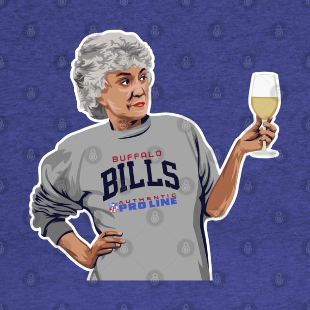 Bea Arthur Golden Girls Buffalo by Carl Cordes